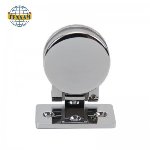 Tehdashinta seinä lasi -saranan suihkuovi sarana pyöreä